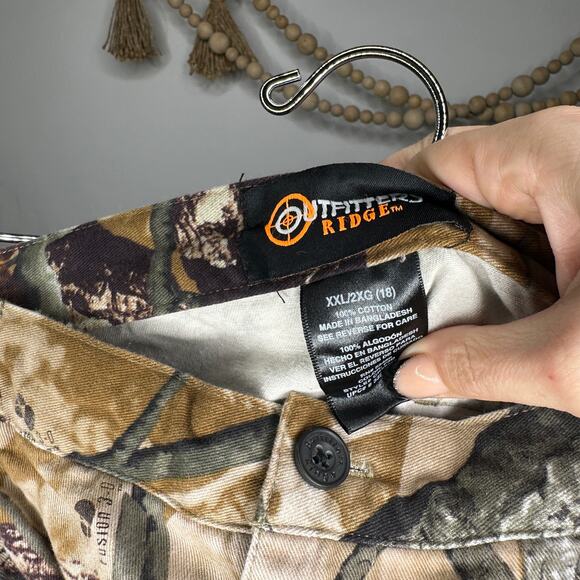 Outfitters Ridge Woodland Forest Camouflage Camo Pants - Picture 4 of 4